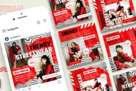 Streetware Instagram Post Template For Premiere Pro 43454098