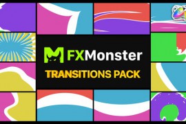 Colorful Transitions Pack | FCPX 26721116
