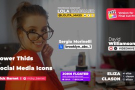 Lower Thirds with Social Media Icons | FCPX 52355128