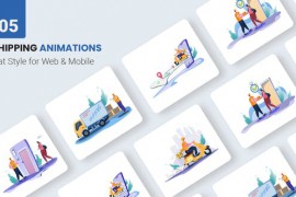 Youtube Marketing Animations - Flat Concept 45420335