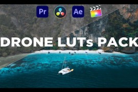 Cinematic Drone LUTs 44636449