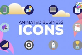 Animated Business Icons for FCPX 47394531