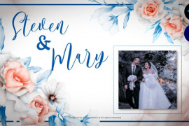 Floral & Watercolor Wedding Invitation 3.0 | MOGRT 51507103