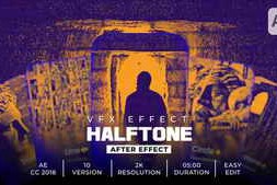 Free Download:Halftone Wall Map Effects 62375066