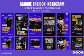 Agrune Fashion Instagram | MOGRT File 46480485