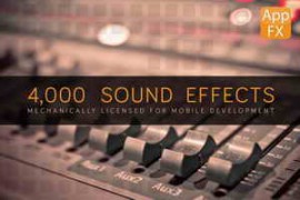 MightyDeals App FX Sound Effects Library with 4.000 Effects MP3