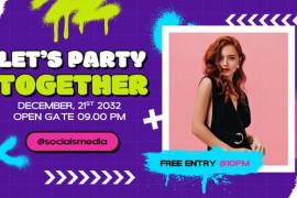 Party Night Promo MOGRT 50123907