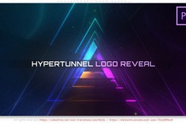 Hypertunnel Logo Reveal 52362074