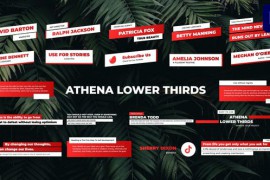 Athena Lower Thirds for Premiere Pro 51207425