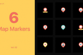 Map Markers for Premiere Pro Vol. 02 45611951