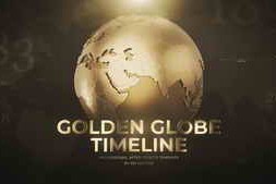 Free Download:Golden Globe Timeline Presentation 44625709