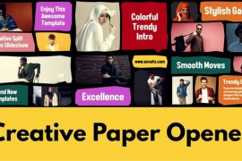 Creative Paper Opener | Multiscreen Slideshow | Split Intro 49791835