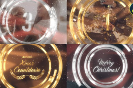 New Year And Christmas Countdown for DaVinci Resolve 49576689