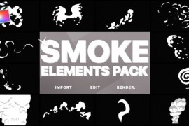 Funny Smoke Elements | FCPX 23853960