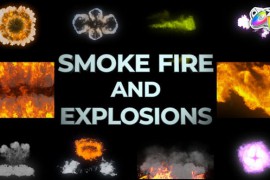 Smoke Fire And Explosions for FCPX 45319156