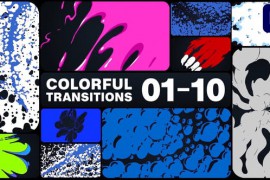 Colorful Transitions for Premiere Pro 47888021