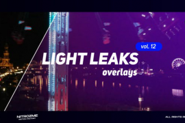 Light Leaks Overlays Vol. 12 for DaVinci Resolve 48288834