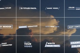 Minimal Titles | FCPX & Apple Motion 51524619