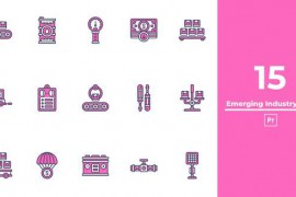 Emerging Industry Icon Premiere Pro 50293070