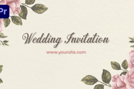 Romantic Wedding Invitation (MOGRT) 50856847