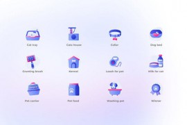 Pet - Gradient Icons 47731418