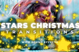 Stars Christmas Transitions: 48 Magical Effects with Unique Sound Design for Premiere Pro 44761921