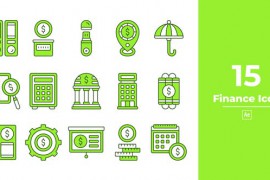 Finance Icon After Effect 46175875