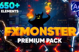 FX MONSTER - Premium Pack [1650+ 2D FX Elements] 32201381