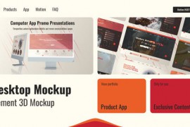 Web Promo Desktop Mockup 47741284