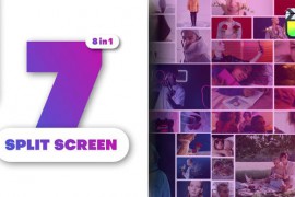 Multiscreen Transitions - 7 Split Screen 51999544