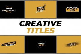 Creative Titles 1.0 | FCPX 42358825