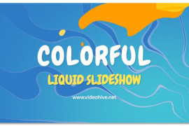 Colorful Liquid Slideshow I MOGRT 48999158