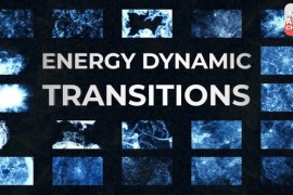 Energy Dynamic Transitions | Motion Graphics Pack 43382848