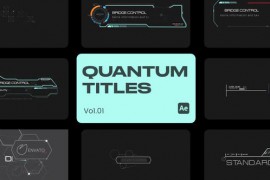Quantum Titles V.1 For After Effects 46394781