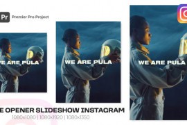 The Opener Slideshow Instagram | MOGRT 48632949