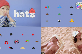 Cartoon Masks And Hats for FCPX 50669193