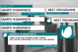Corporate Elegant Lower Third Premiere Pro 45047534