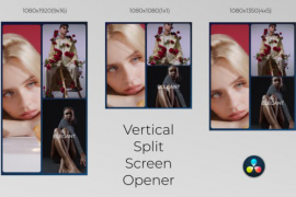 Vertical Split Screen Opener 52264581