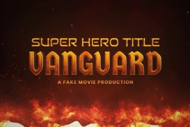 Super Hero Title Design 46236135