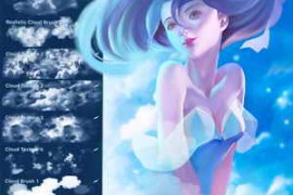Free Download:Cloud Brushes Set for Procreate