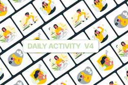 Free Download:Daily Activity Icon Animation 60362395