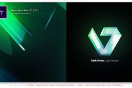 Dark Neon Logo Reveal 51645516