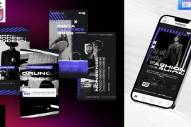 Grunge Instagram Stories For FCPX 43193457