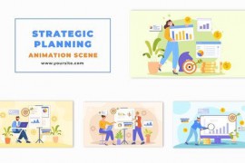 Best Corporate Strategic Planning 2D Animation Scene 48802160