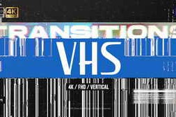 Free Download:Transitions | VHS Glitch Transitions 59446016