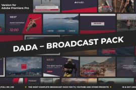 DADA - Broadcast Package | Essential Graphics | Mogrt 29234214