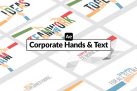 Corporate Hands & Text 51671196