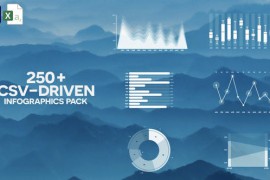 250+ CSV Driven Infographics Pack 39752366
