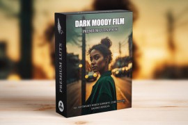 Professional Dark and Moody Film Look LUTs - Cinematic Color Grading Presets 50725756
