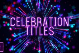 Celebration Titles - Premiere Pro 49425066